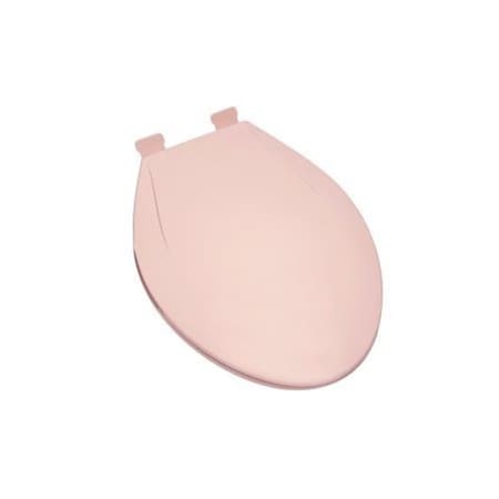 Plumbing Technologies Plumbing Technologies 2F1E6-20 Slow Close Plastic Elongated Contemporary Design Toilet Seat; Venetian Pink 2F1E6-20